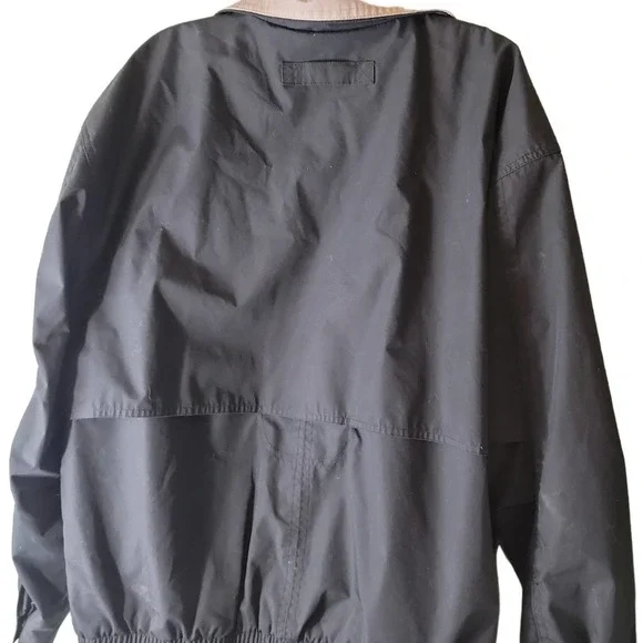 Gear Bombarier Challenger Jacket Coat Mens Sz M Zip Front Pockets Blue Tan - Picture 2 of 6